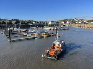 western marinas dredger at work